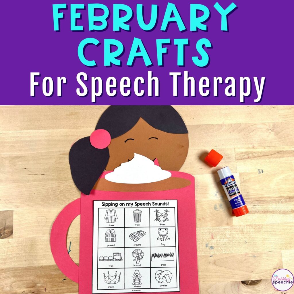 February crafts for speech therapy