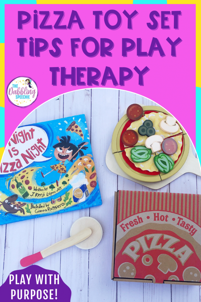 Incorporate a pizza toy set into your speech therapy sessions to increase engagement and opportunities for meaningful practice on speech and language goals.