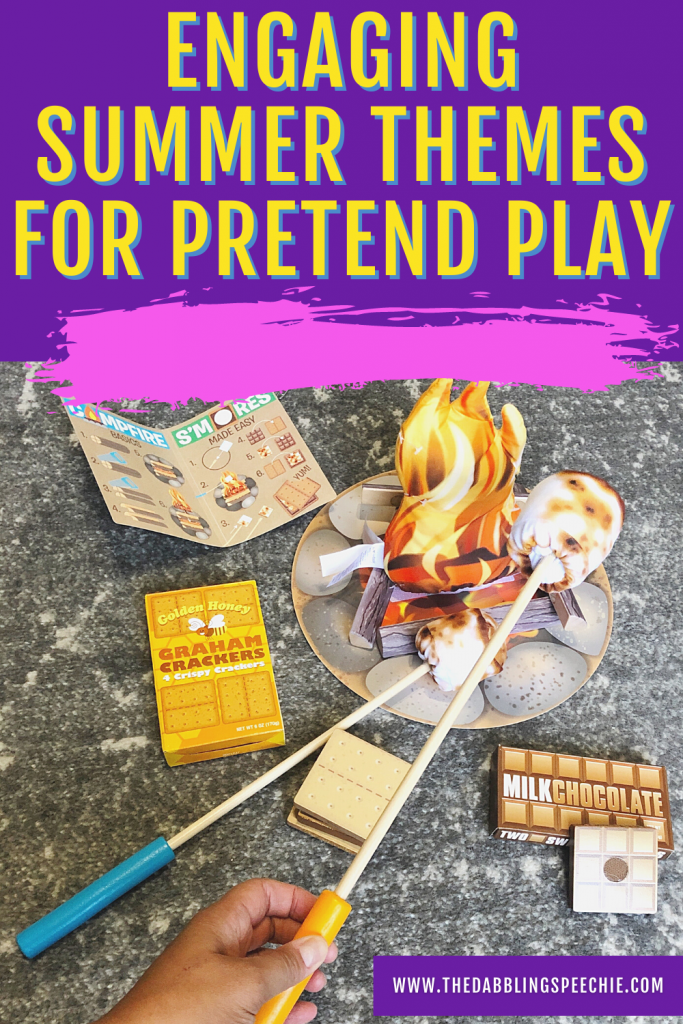 Need some play-based speech therapy ideas with a summer theme? Check out these fun summer play themes you can do during ESY or with private clients.