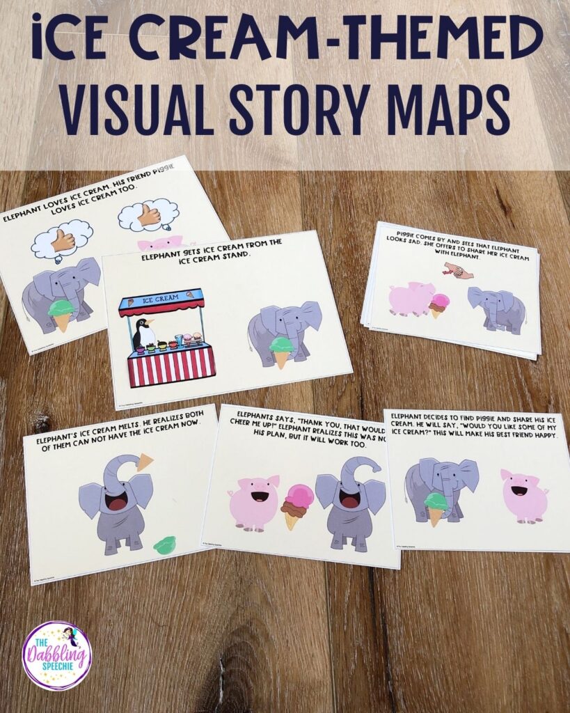 Ice cream book activities for preschoolers.