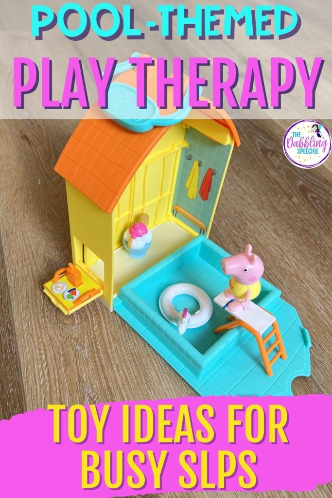 Plan fun play-based summer language activities with pool toy sets.