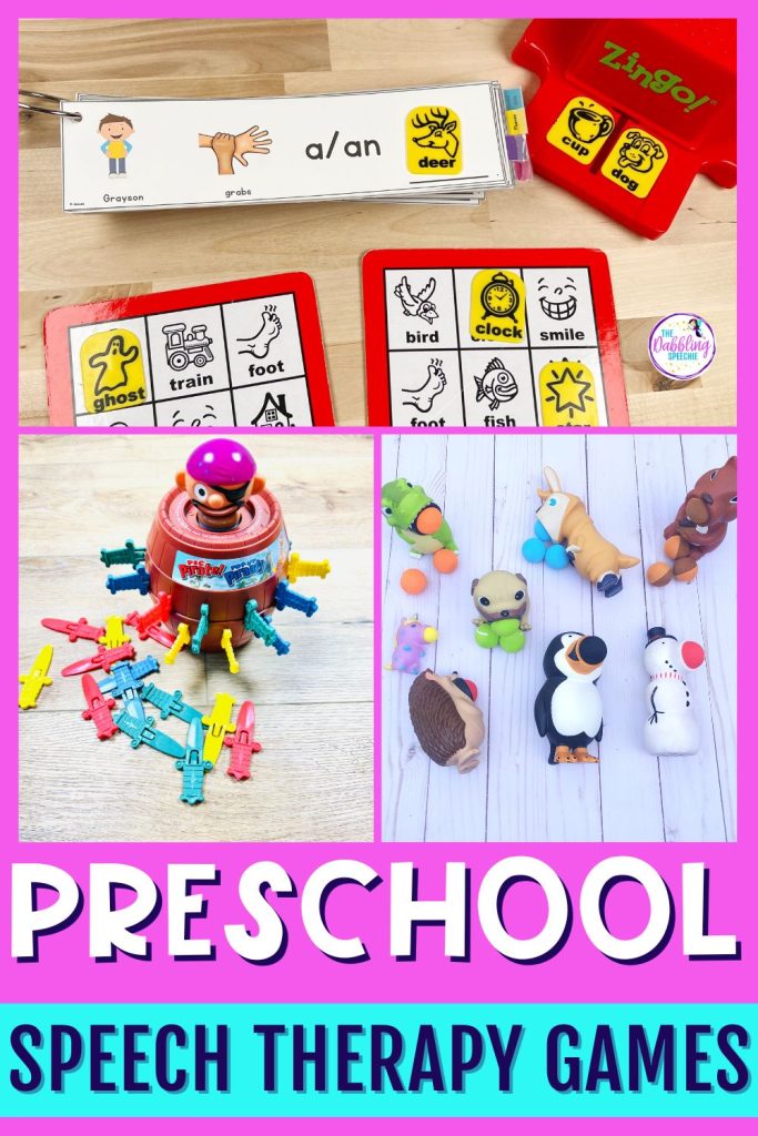 Fun and effective speech therapy games for preschoolers that are worth the money!