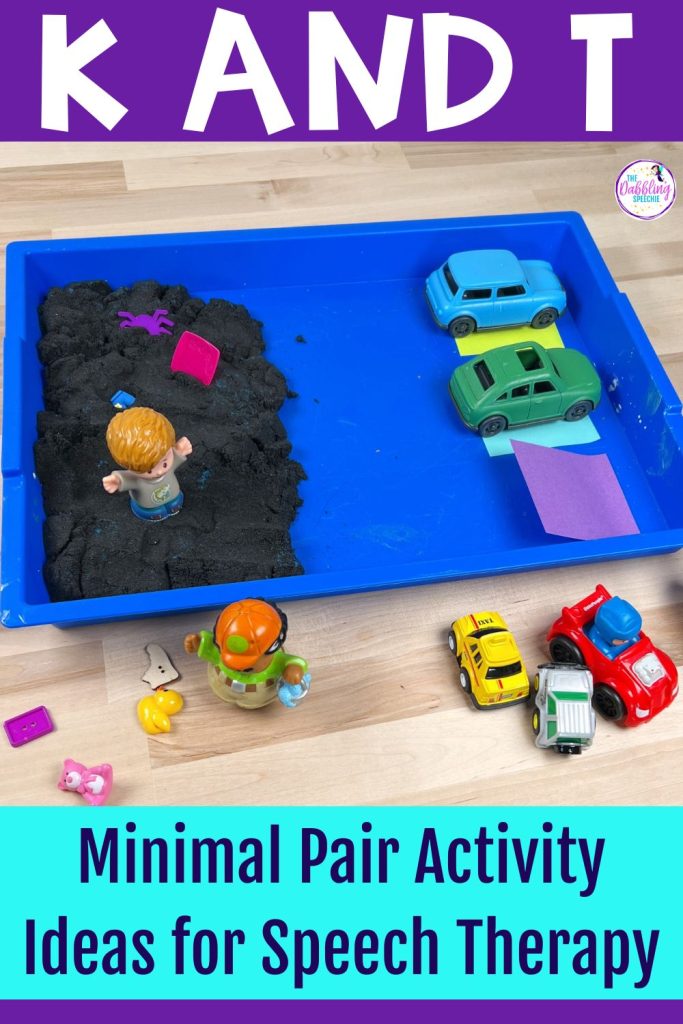 Fronting speech therapy ideas for preschool and kindergarten.