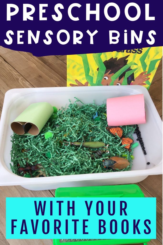 Get ideas for sensory bins for preschool that pair well with your favorite books!