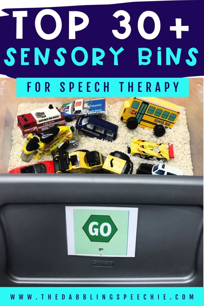 Fun sensory bins kindergarten ideas for speech therapy