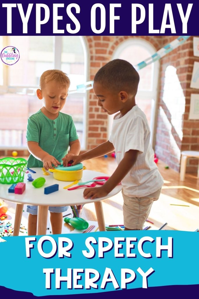 Learn the types of play speech therapy stages to help you pick toys and activities for your students.
