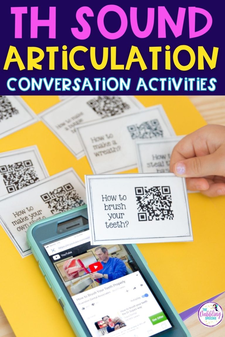 20+ Inspiring TH Sound Speech Therapy Articulation Activities To Help ...