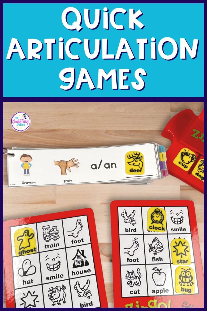 Learn about fun articulation games
