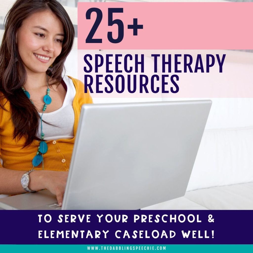 Speech Therapy resources to help you with caseload management.