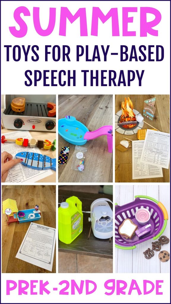 summer speech language activities for preschool and early elementary