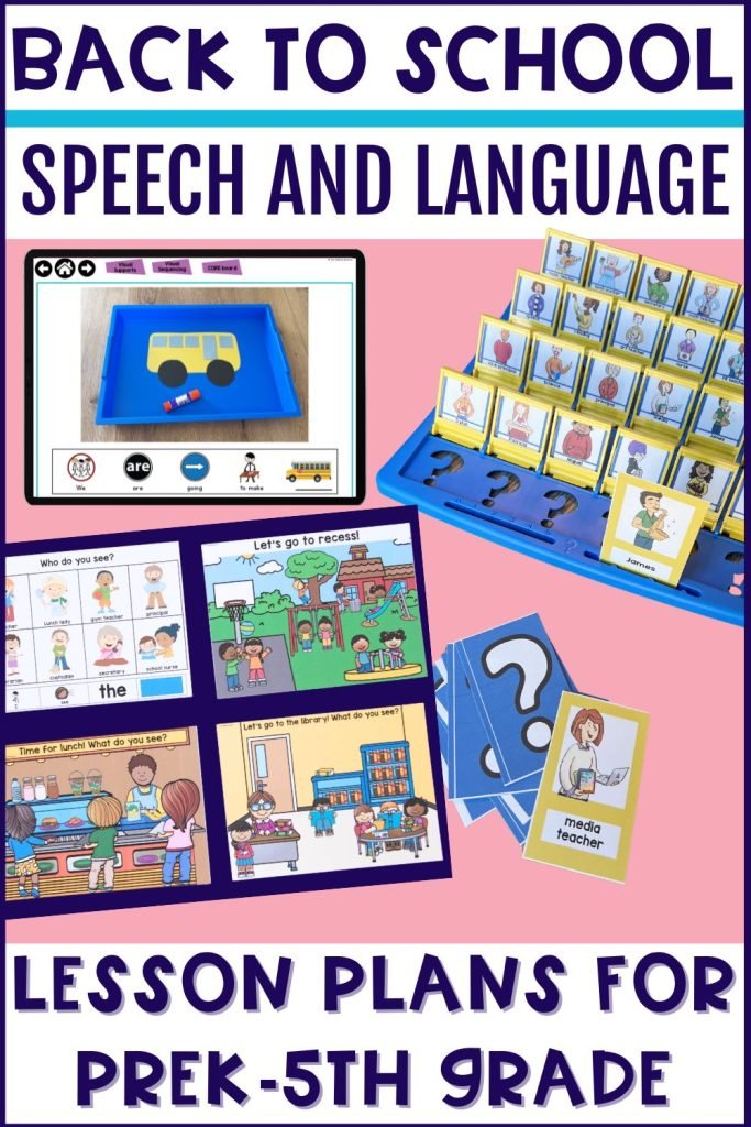 Speech therapy themes is a lot easier to plan for your preschool and elementary caseload using the membership unit lesson plans!