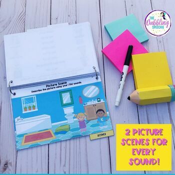 TH Articulation Activities Flipbooks for Voiced & Voiceless TH Words & Sentences - Image 3