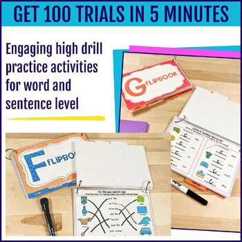 Articulation Activities Speech Therapy Flipbooks - K, G, F, V, S, R, TH, L, etc. - Image 3