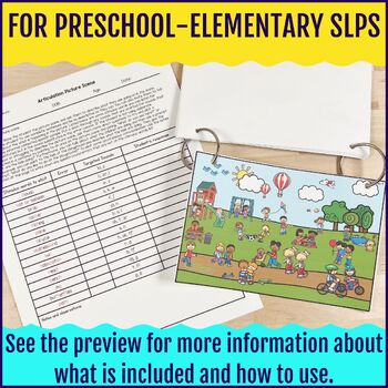 Quick Articulation Speech Screener For Preschool & Elementary SLPs - Digital Too - Image 4