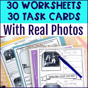 Build a Sentence Worksheets for Sentence Formulation & Sentence Structures - Image 2