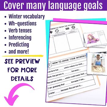 Winter Inferencing Real Photos for Winter Speech & Language Therapy - Image 4