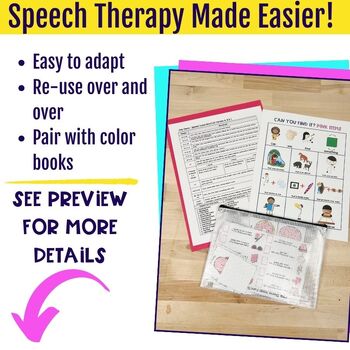 Learn Color Pink Sensory Bin Preschool Speech Therapy Valentine's Day Activity - Image 4
