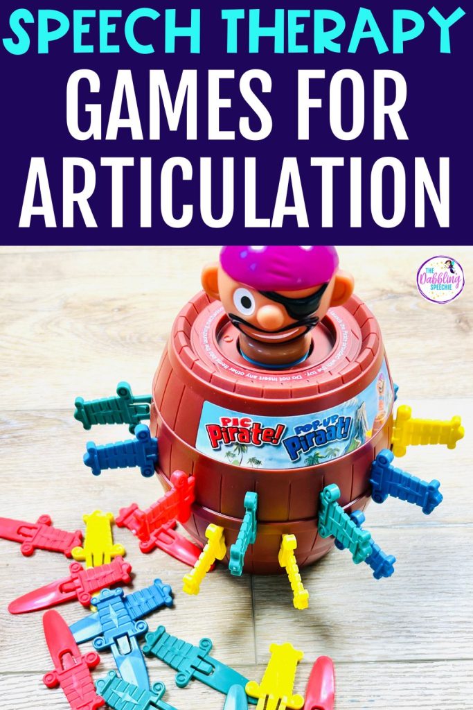 Fun and effective articulation games for speech therapy.