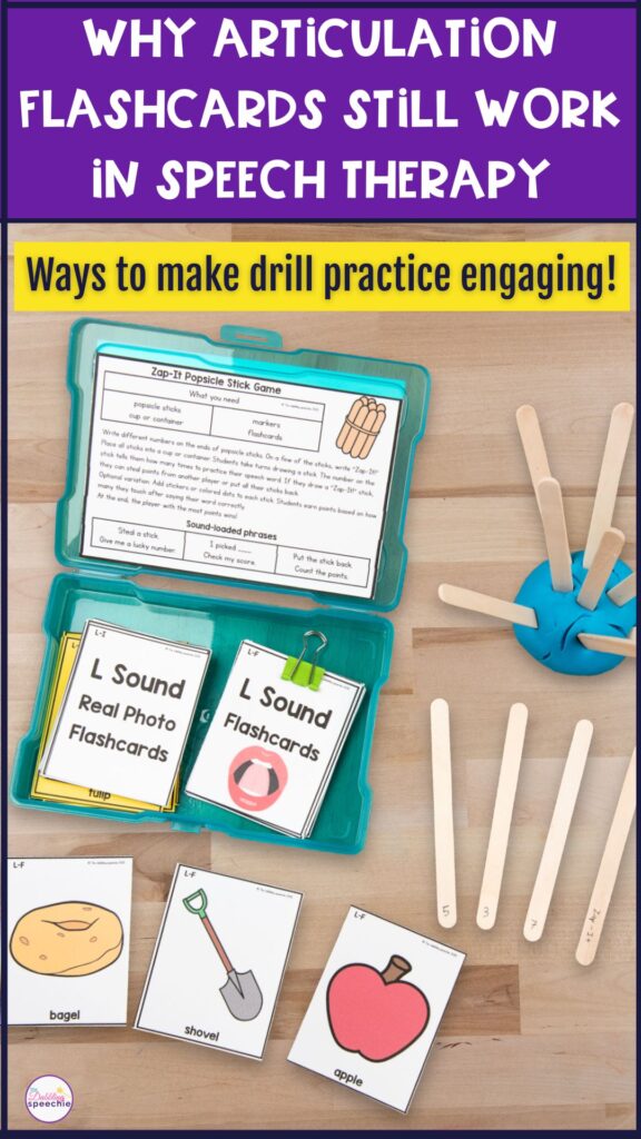 articulation flashcards for speech therapy